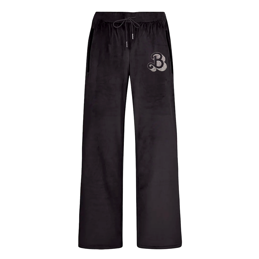 Billie Eilish Black Velour Pants