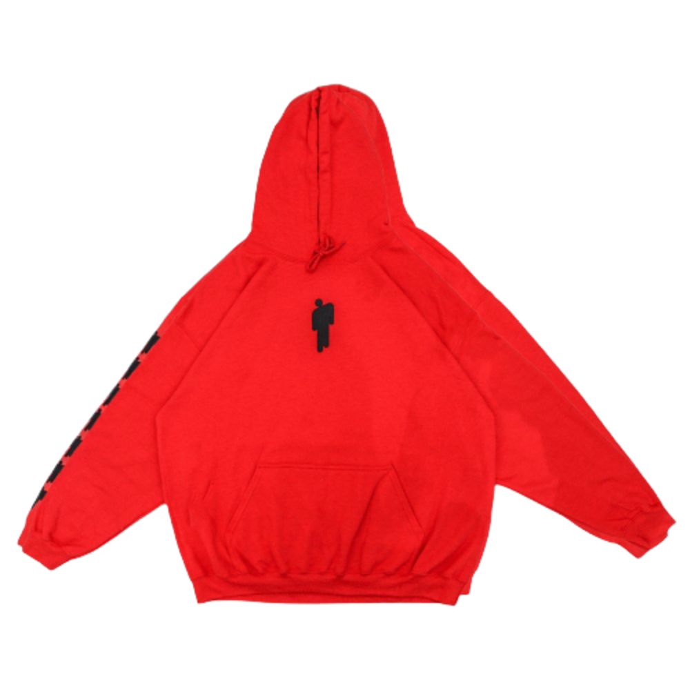 Billie Eilish Blohsh Red Hoodie