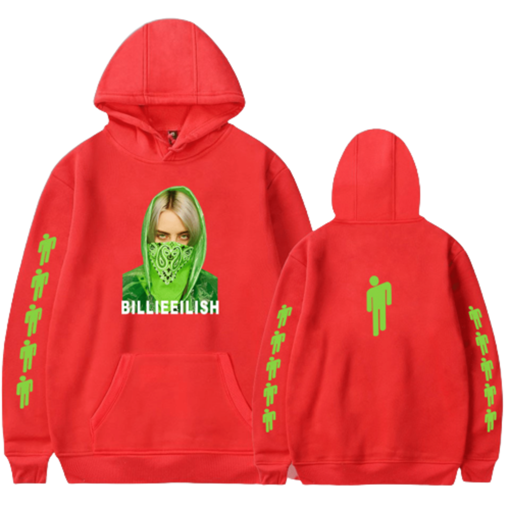 Billie Eilish Illustration Hoodie