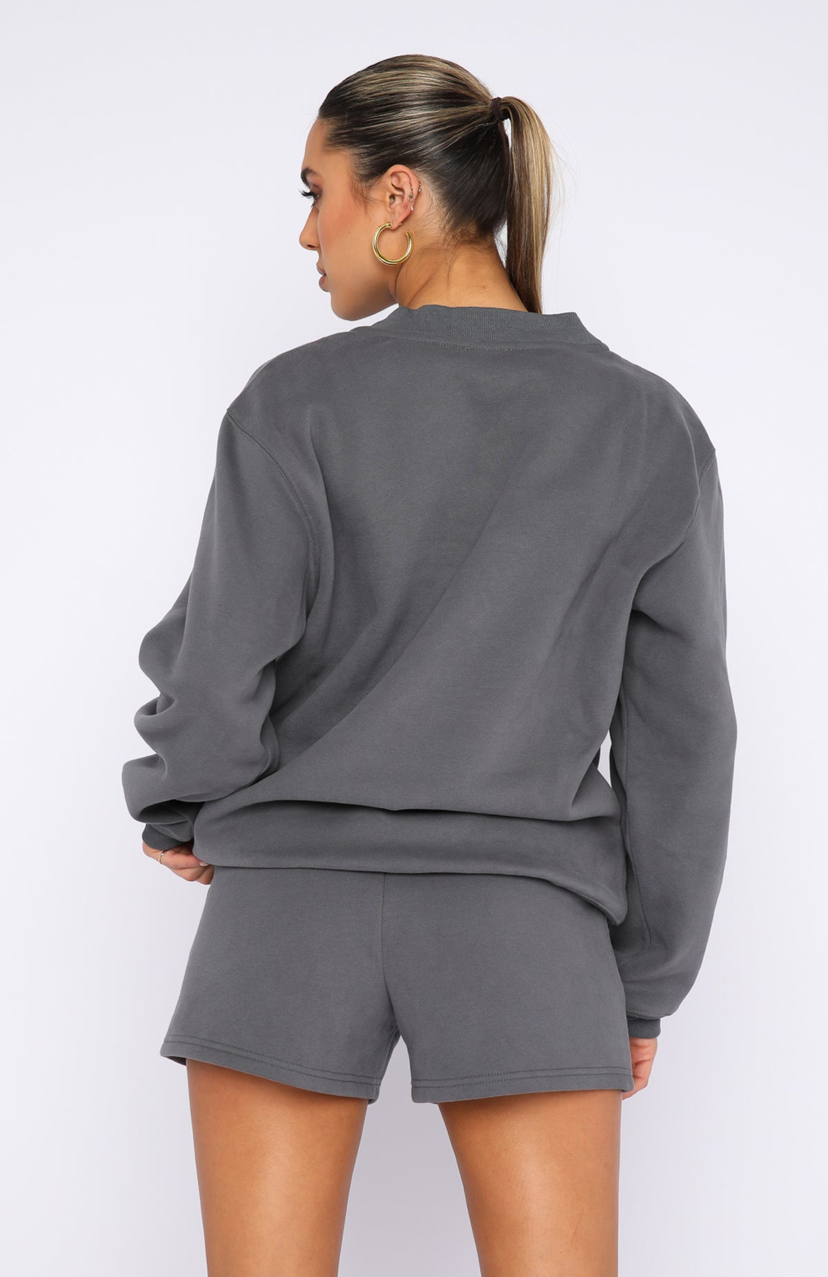 Project 5 Oversized Sweater Volcanic