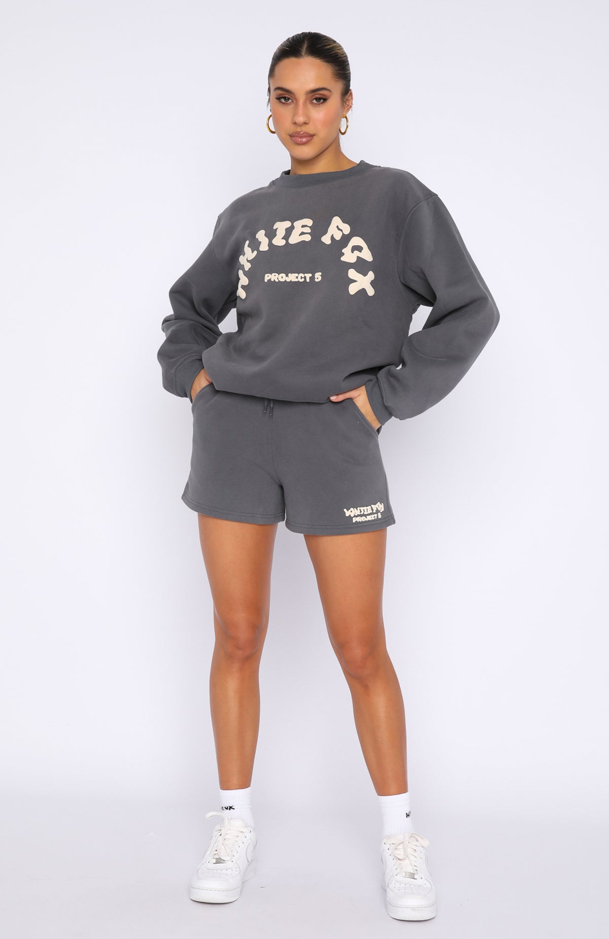 Project 5 Oversized Sweater Volcanic