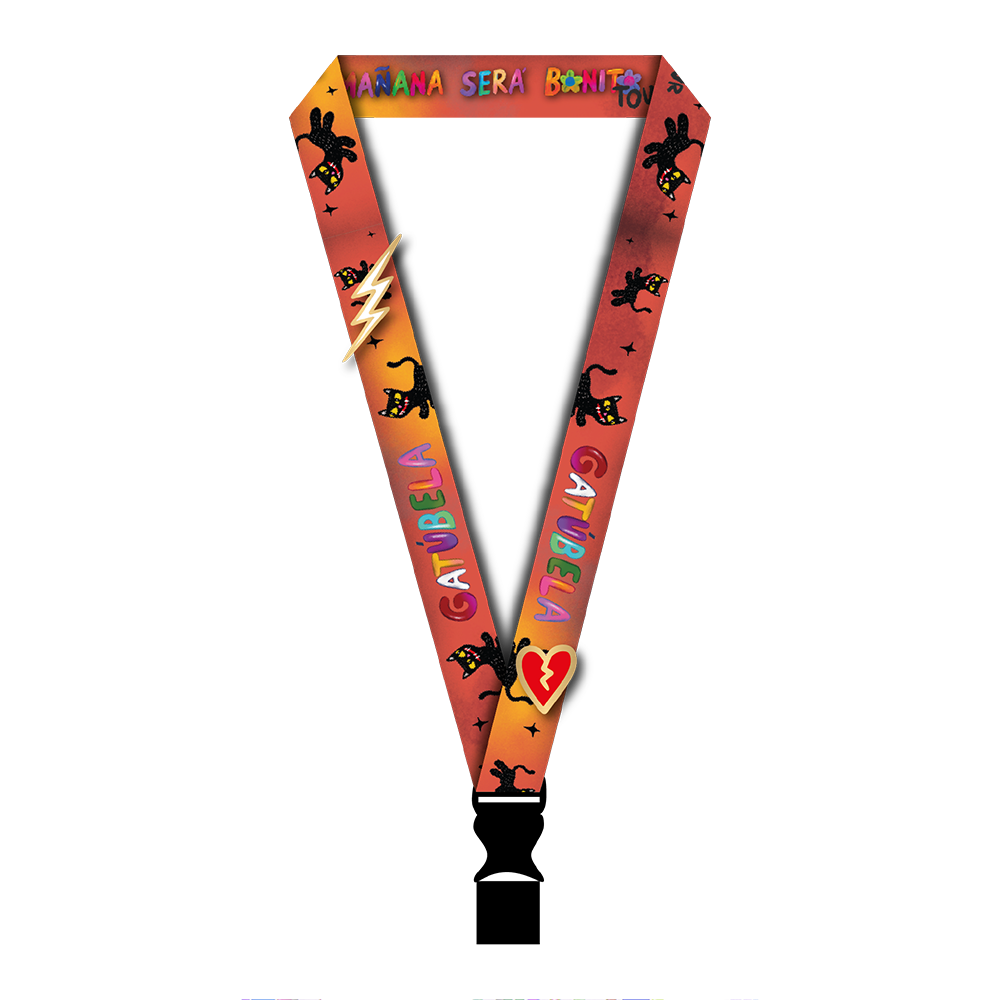 Karol G   GATBELA Lanyard With Pins