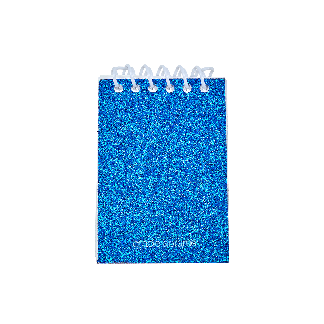 Secrets Blue Glitter Mini Notepad