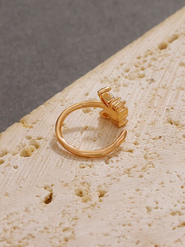 Zircon Butterfly Decor Nose Ring