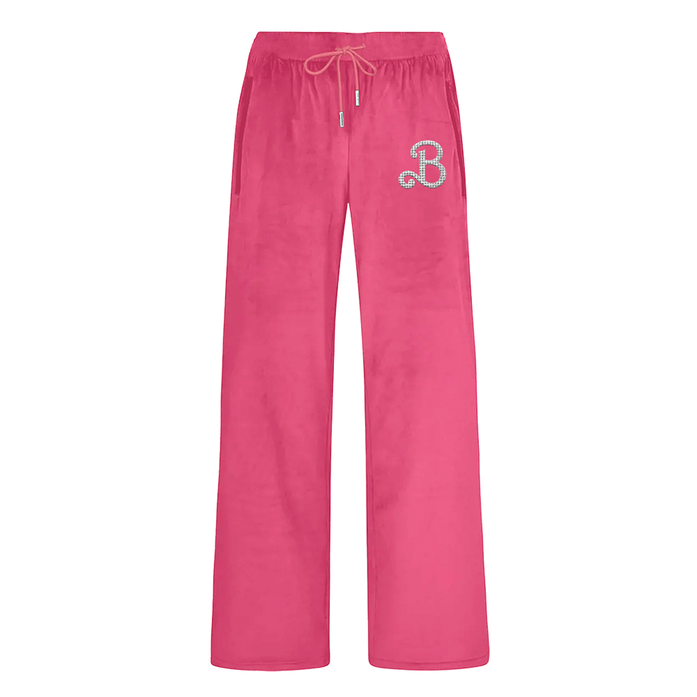 Billie Eilish Pink Velour Pants
