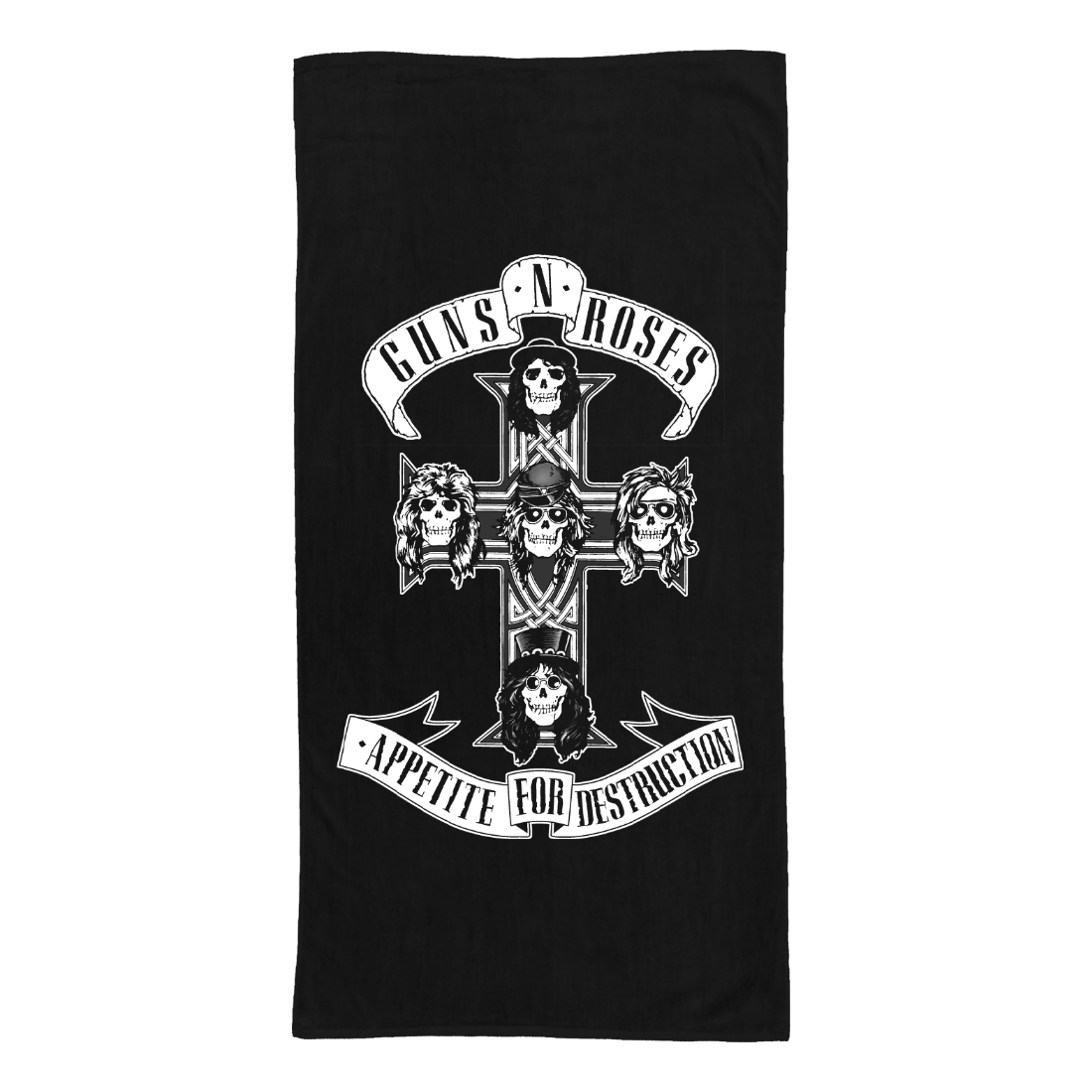 Guns N' Roses Cross Logo Towel
