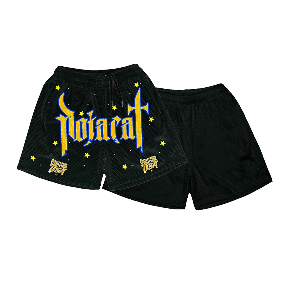 Doja Cat Official The Scarlet Tour Merch Bejeweled Shorts