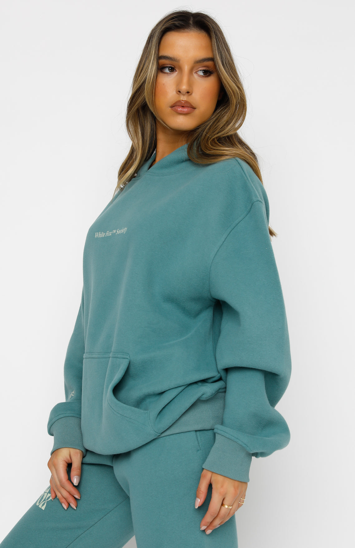 Heartbreak Hotel Hoodie Teal