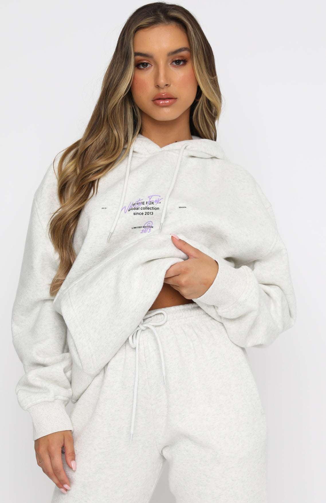 The New Way Hoodie Grey Marle