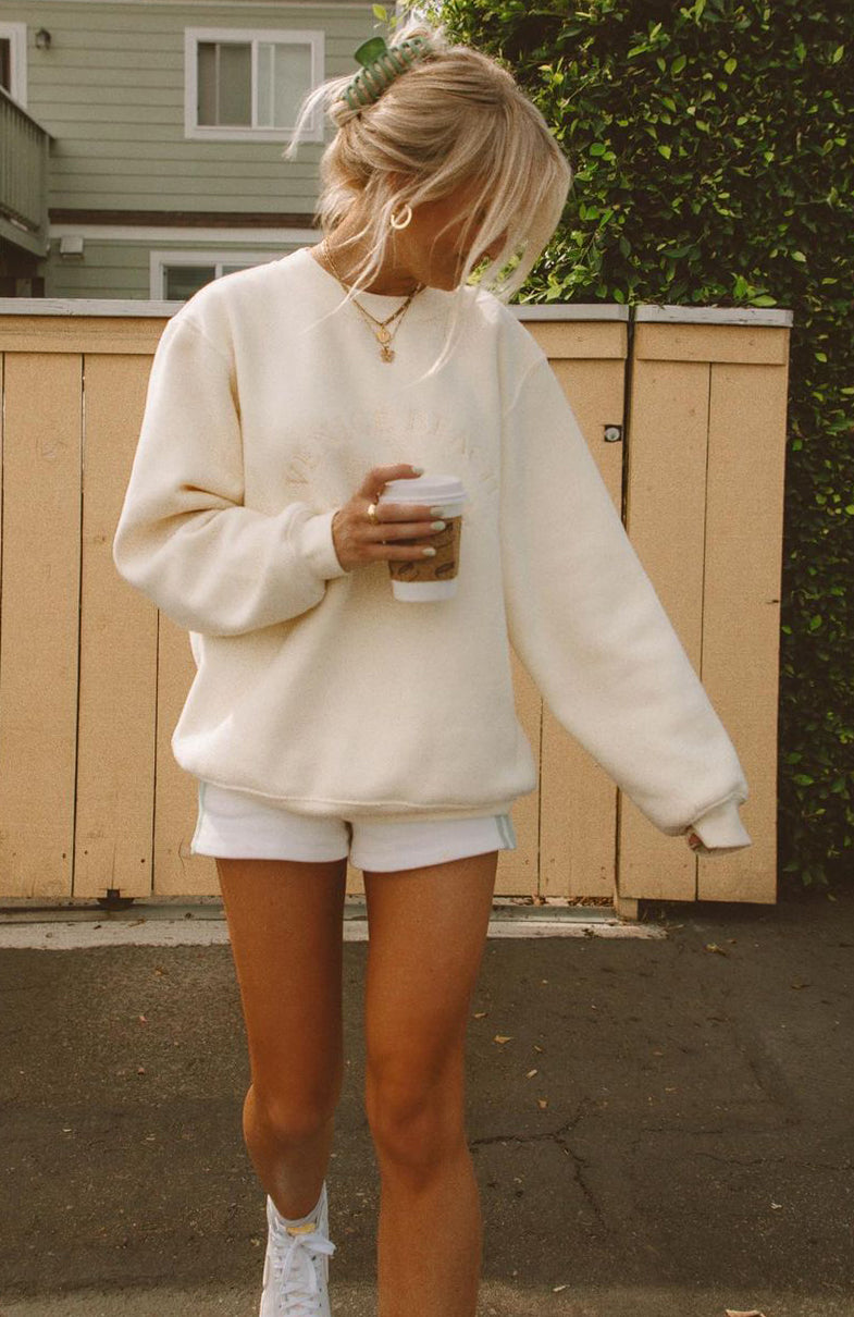 Best Of Both Oversized Sweater Butter