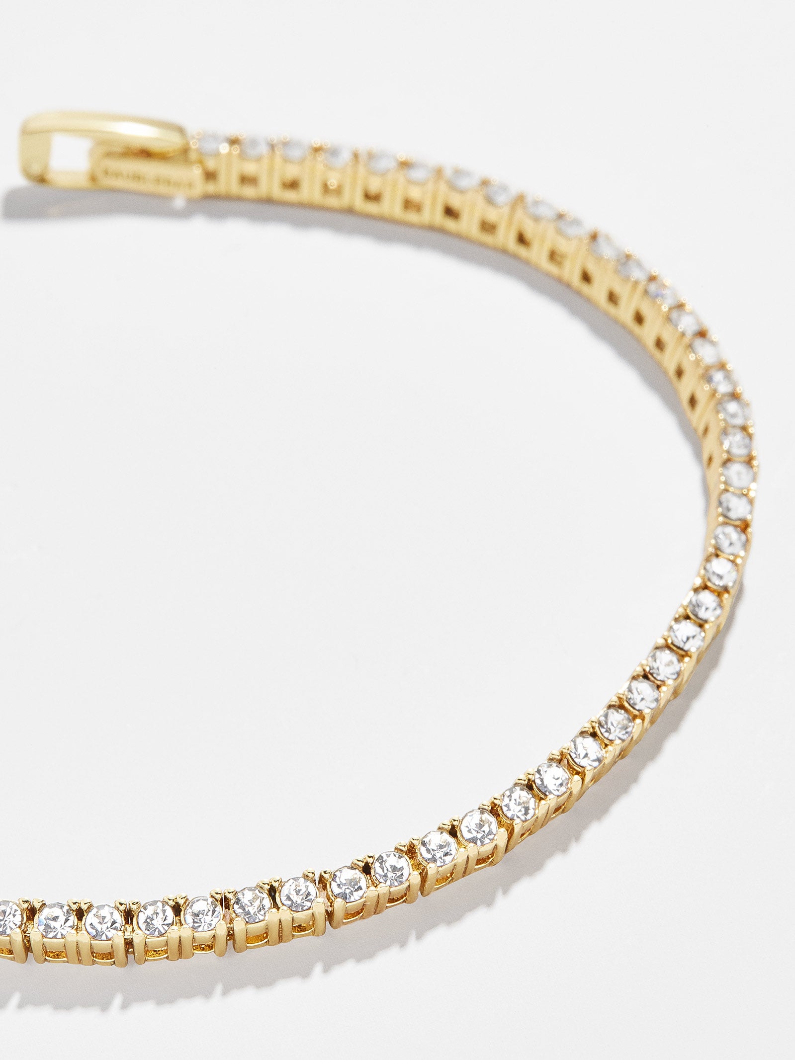 Tennis Bracelet - Gold Plated Brass