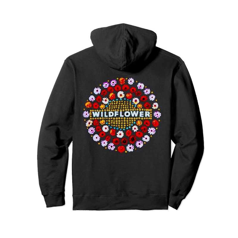 5SOS Logo Wildflower Back Print Pullover Hoodie