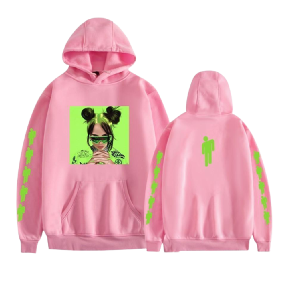 Billie Eilish Hoodie Pullover Oversized Hoodie