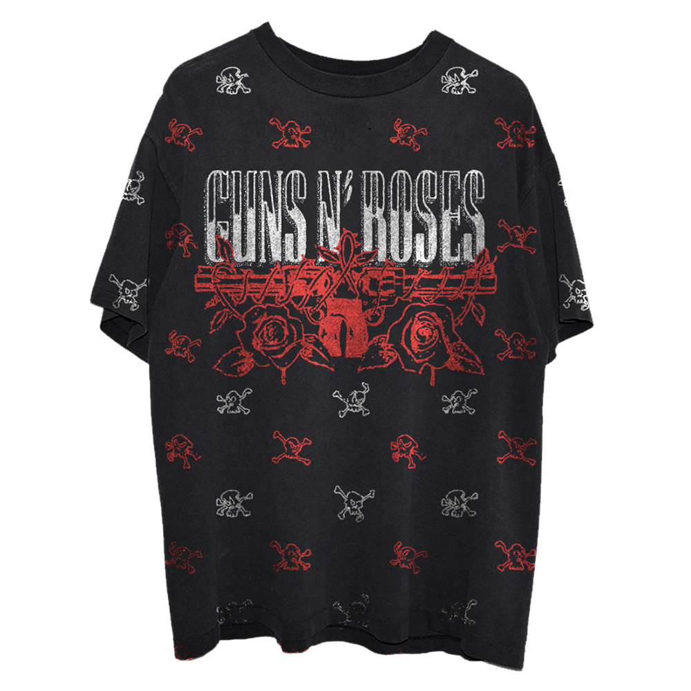 Guns N' Roses All Over Print T-Shirt