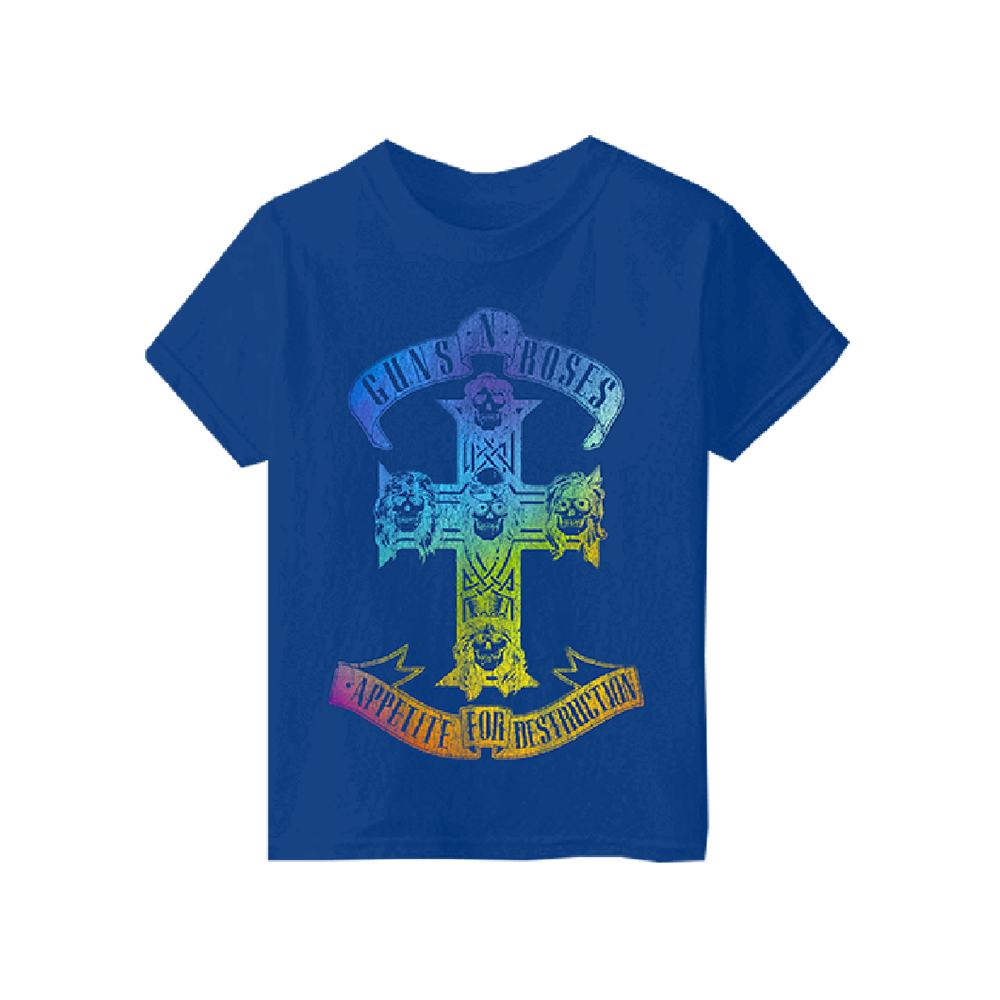 Guns N' Roses Appetite For Destruction  Rainbow T-Shirt