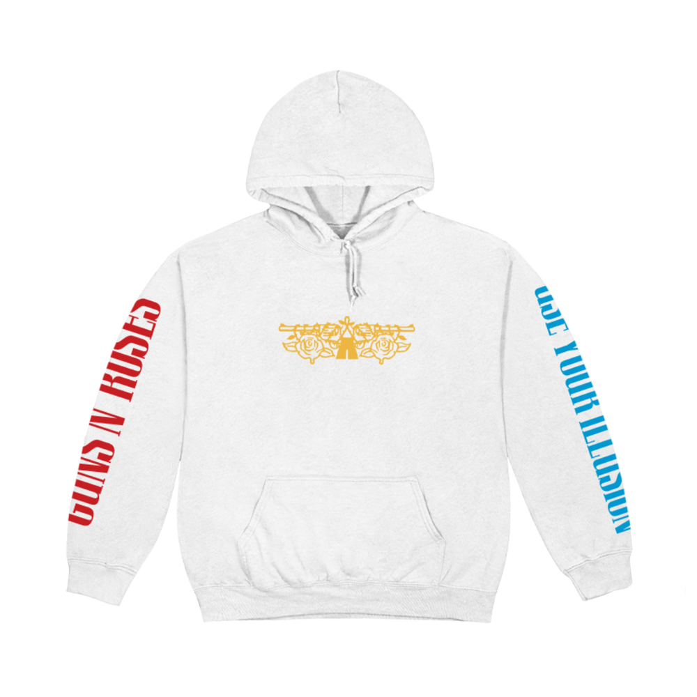 Guns N' Roses Use Your Illusion White Hoodie