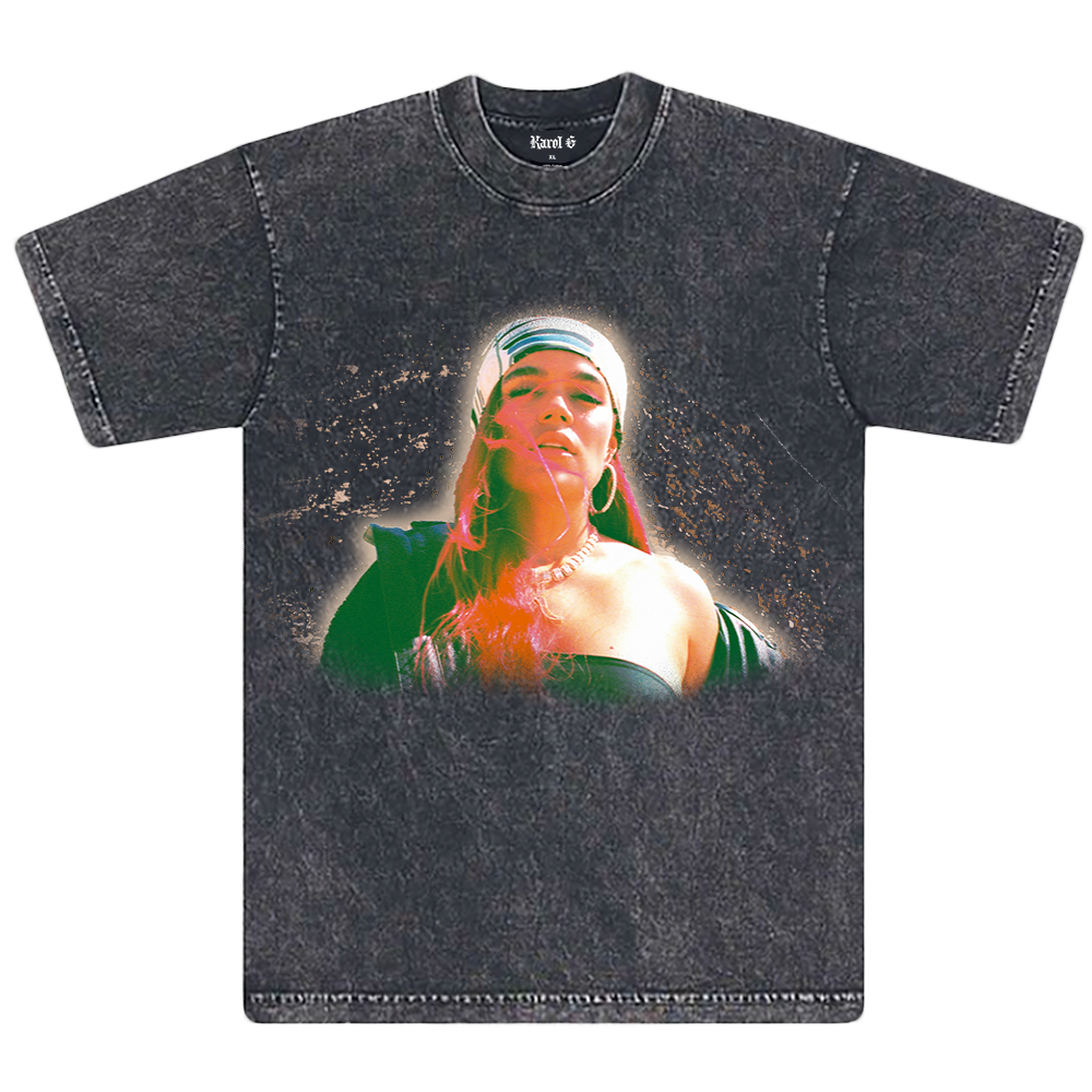 Karol G  Cairo Acid Wash T-Shirt