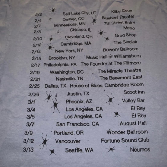 Gracie Abrams This Is What It Feels Like T-Shirt Official Merch