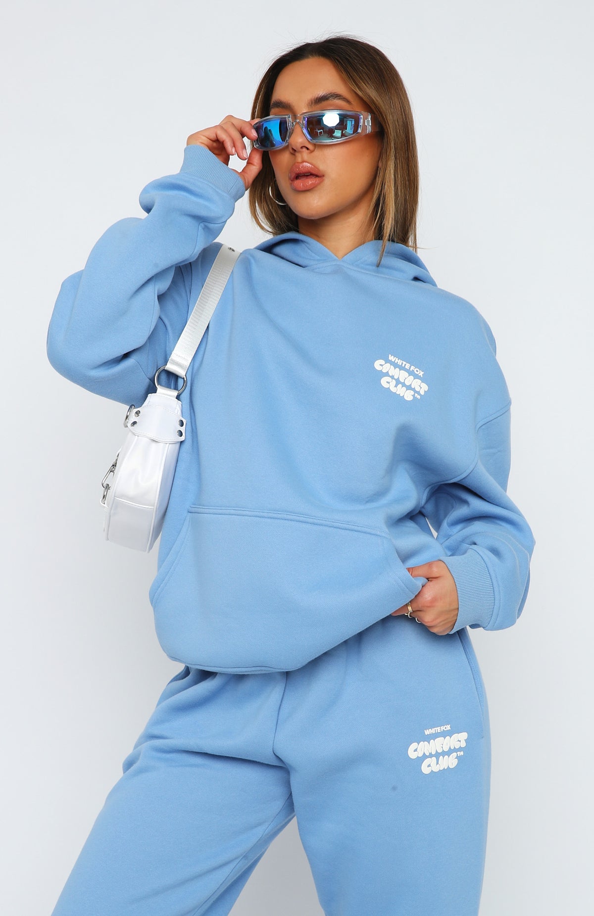 Comfort Club Oversized Hoodie Blissful Blue