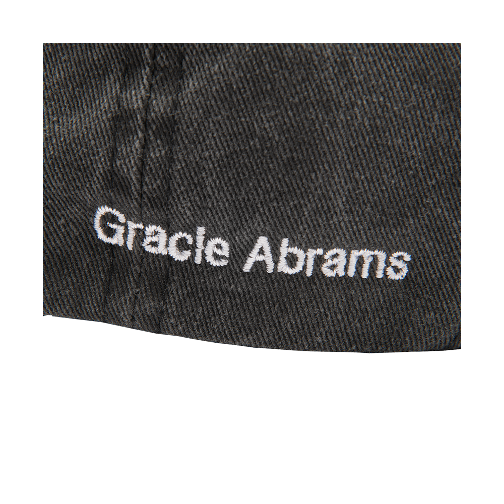 Gracie Abrams Homesick Washed Black Dad Hat