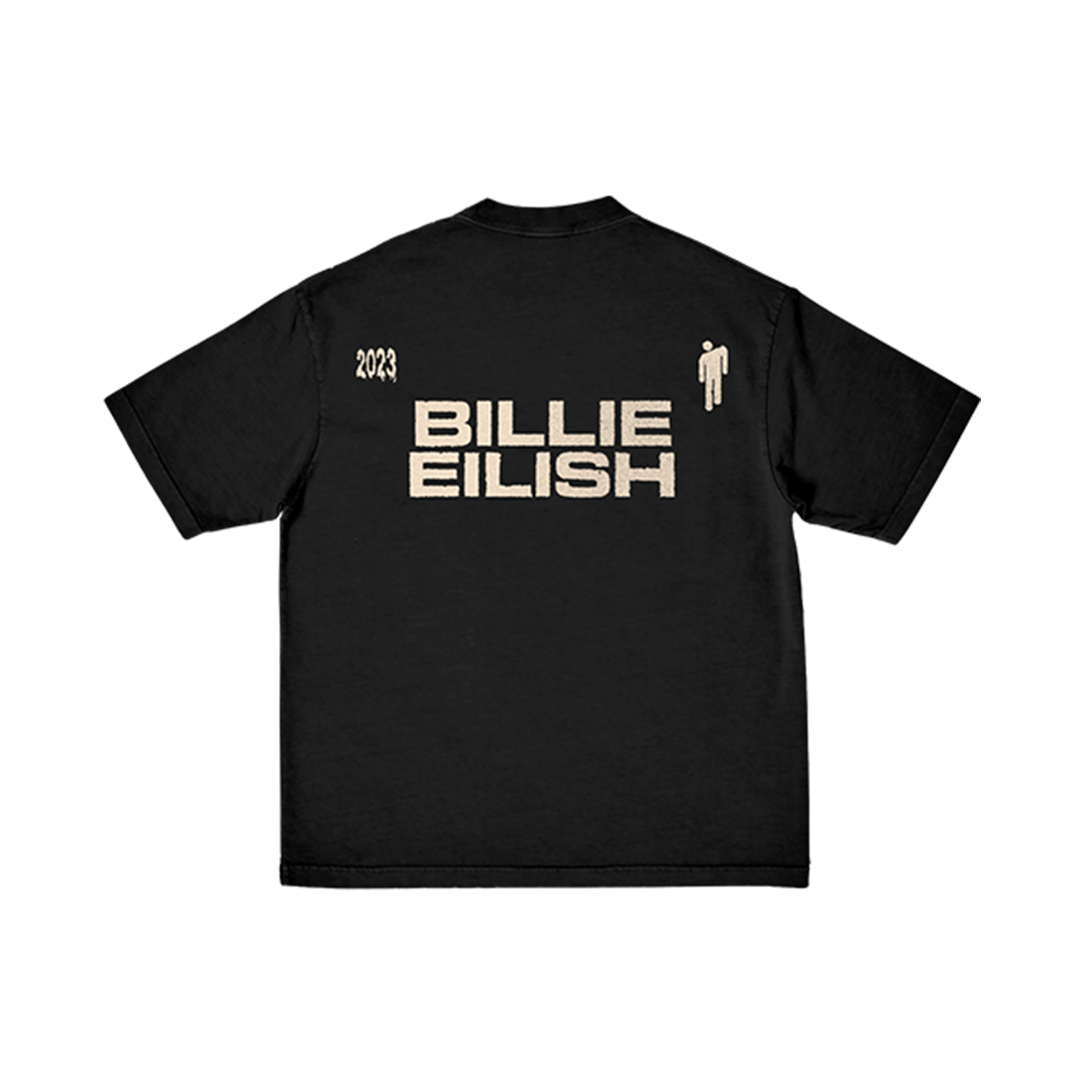 Billie Eilish Photo Collage Black T-Shirt