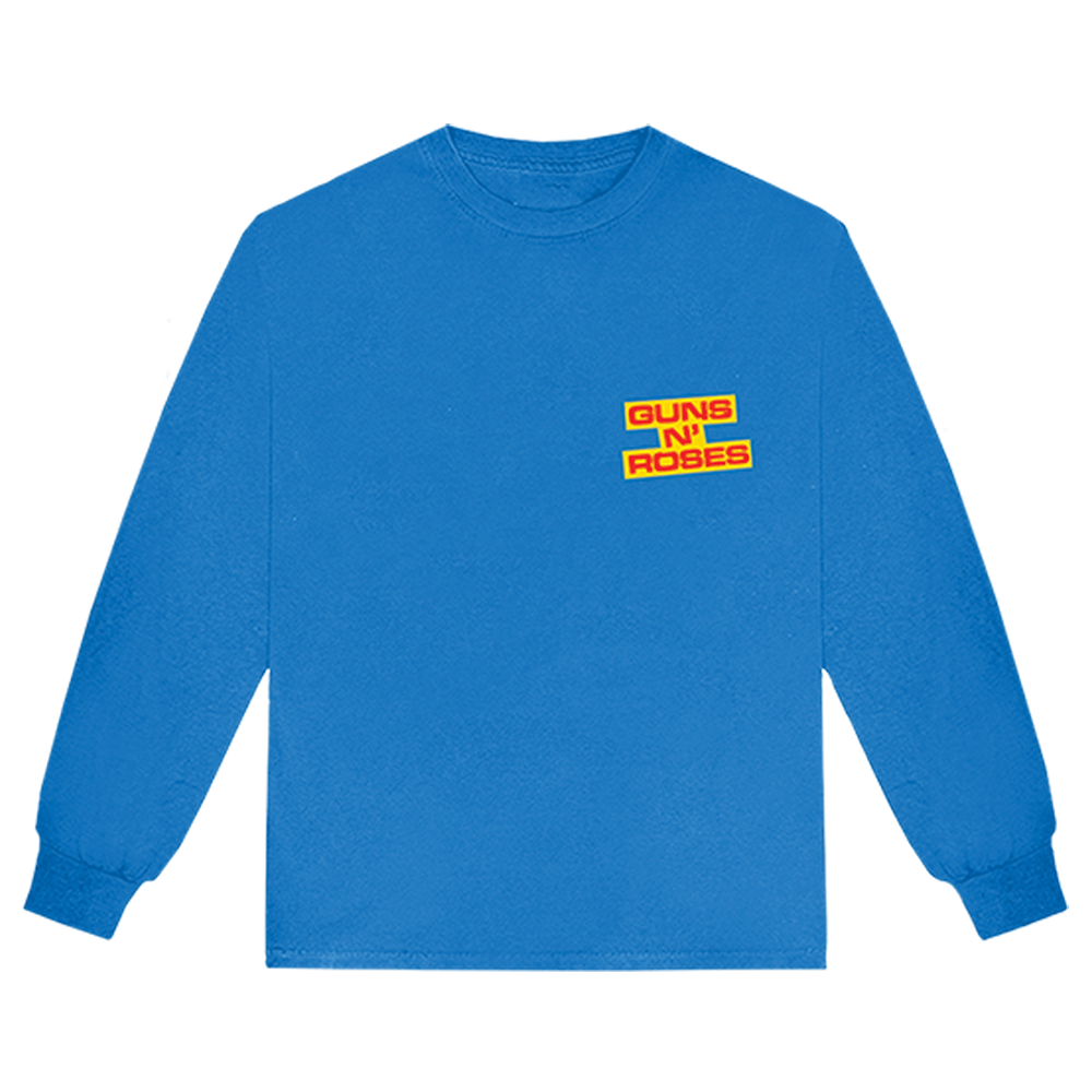 Guns N' Roses 30th Anniversary Use Your Illusion Blue Longsleeve