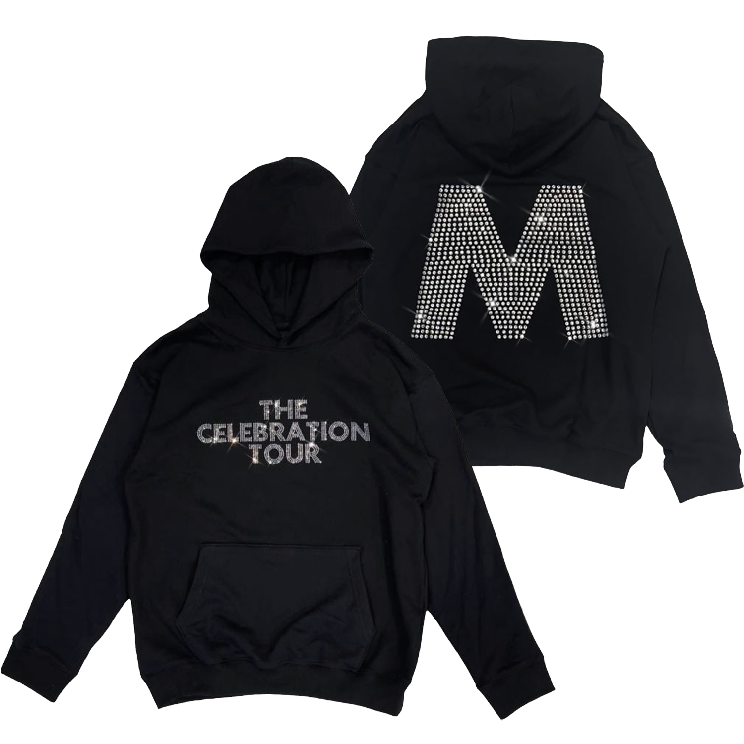 Madonna The Celebration Tour Rhinestone Hoodie
