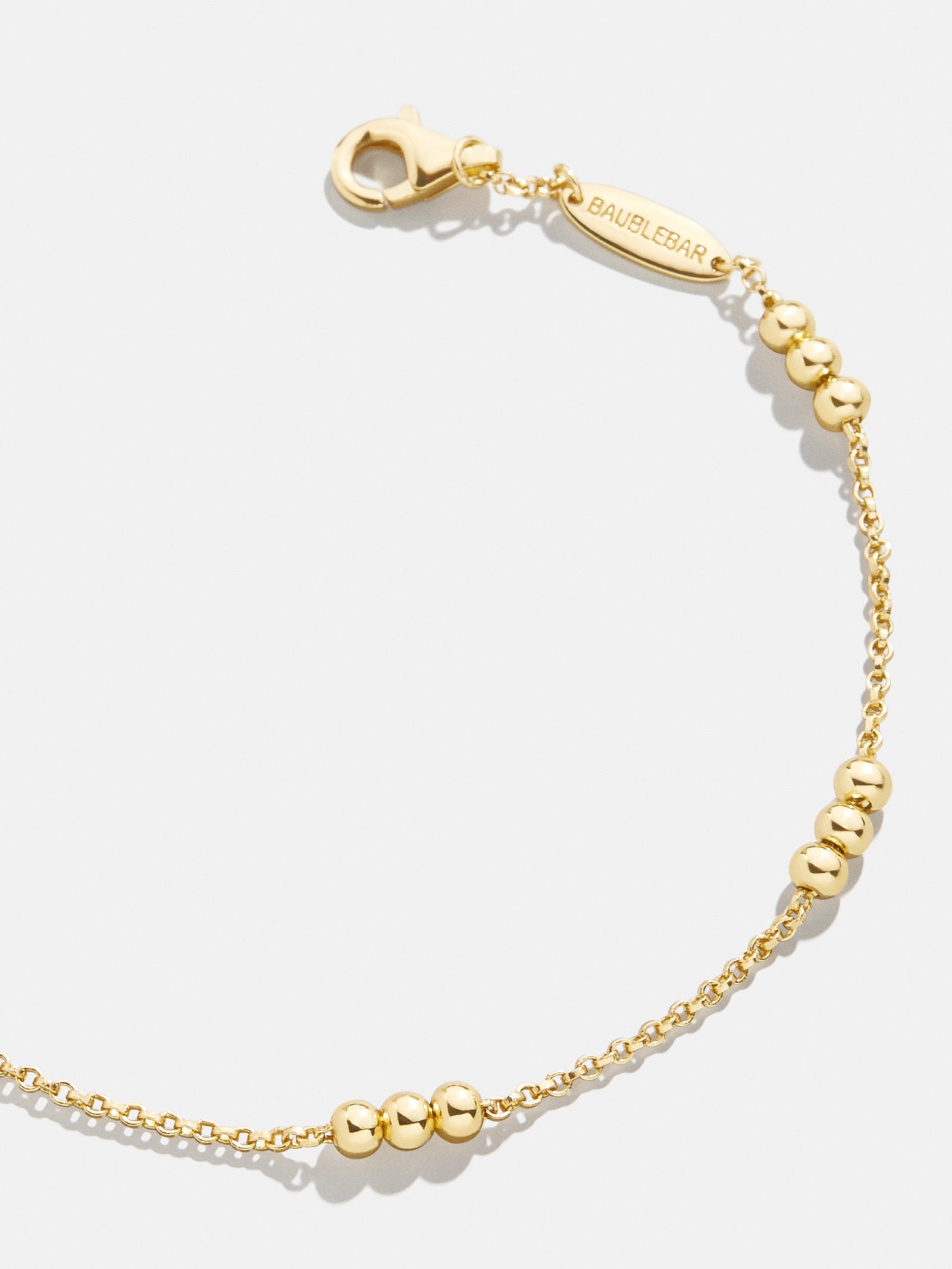 Affordable 18K Gold Bracelet - Gold Bead