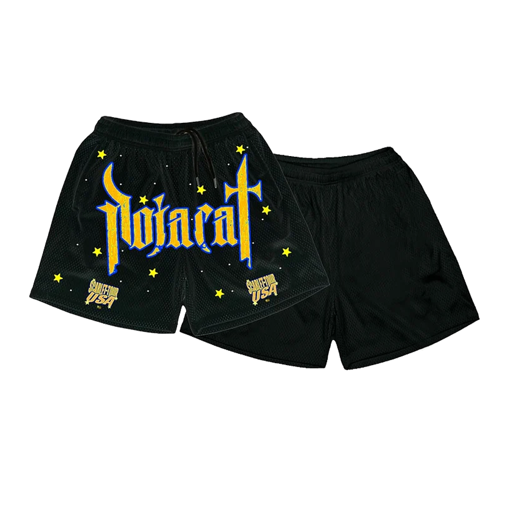 Doja Cat Official The Scarlet Tour Merch Bejeweled Shorts