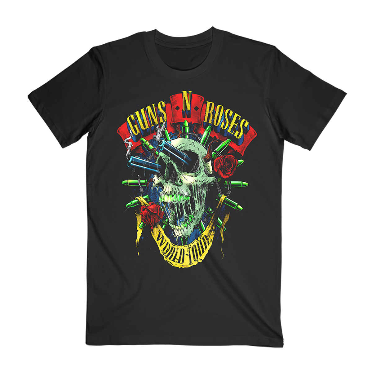 Guns N' Roses 2021 Skull Redux Tour T-Shirt
