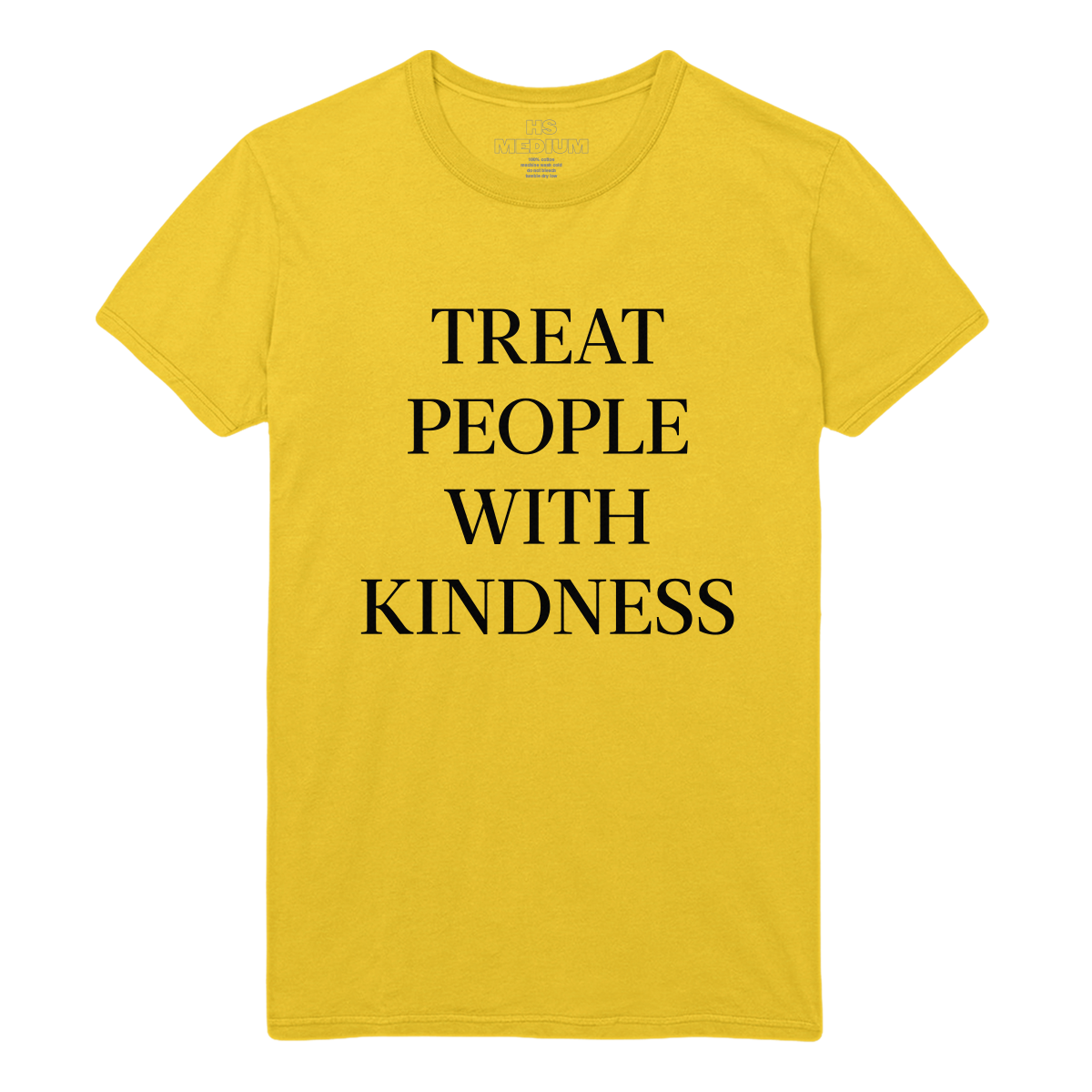 Harry Styles Treat People With Kindness Yellow T-shirt