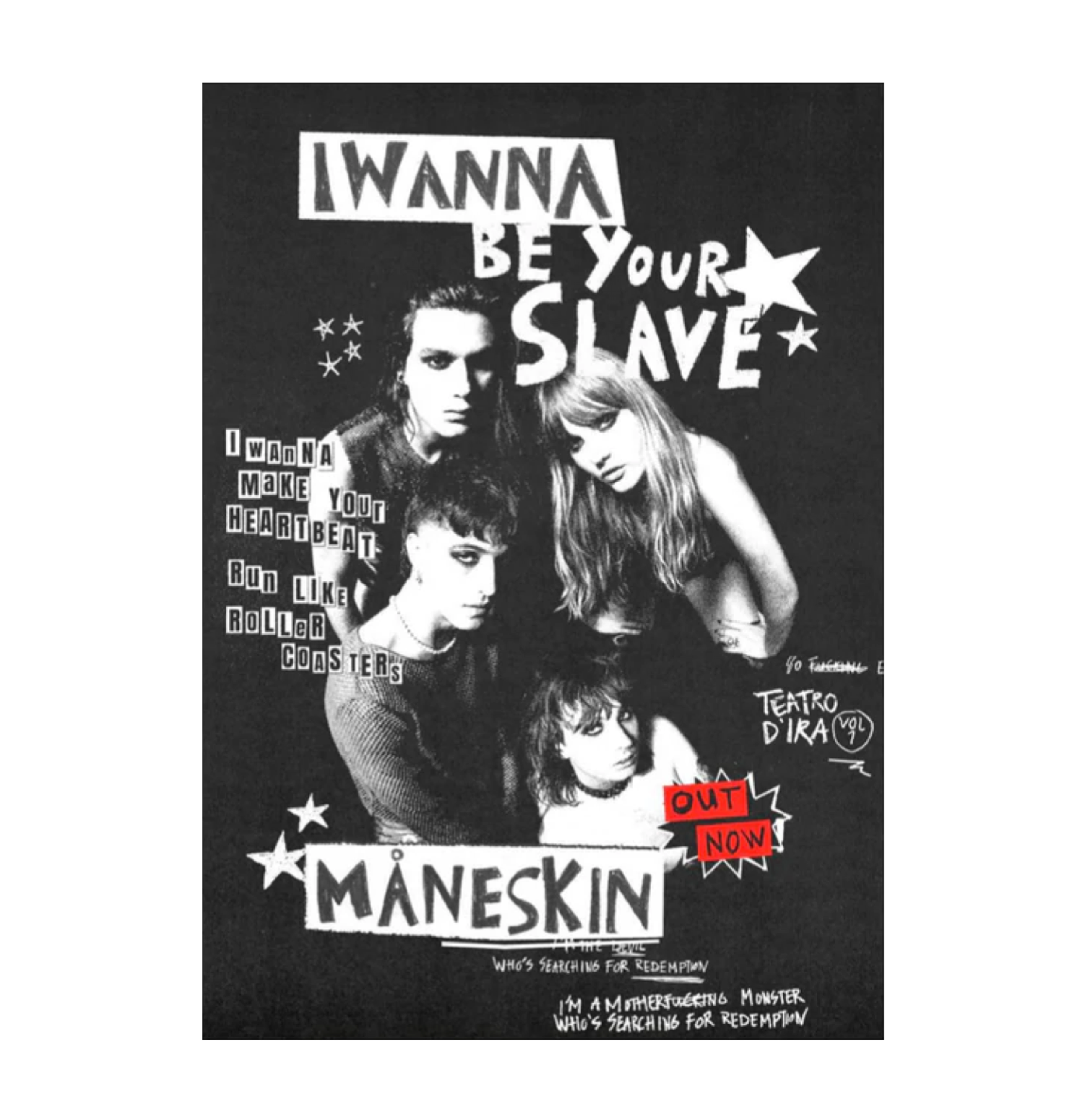 Mneskin  IWBYS B&W poster