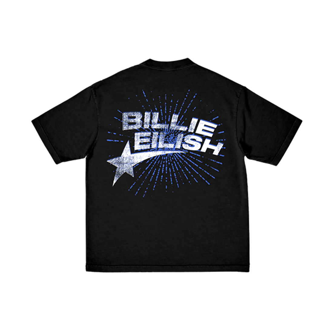 Billie Eilish Shooting Star Black T-Shirt