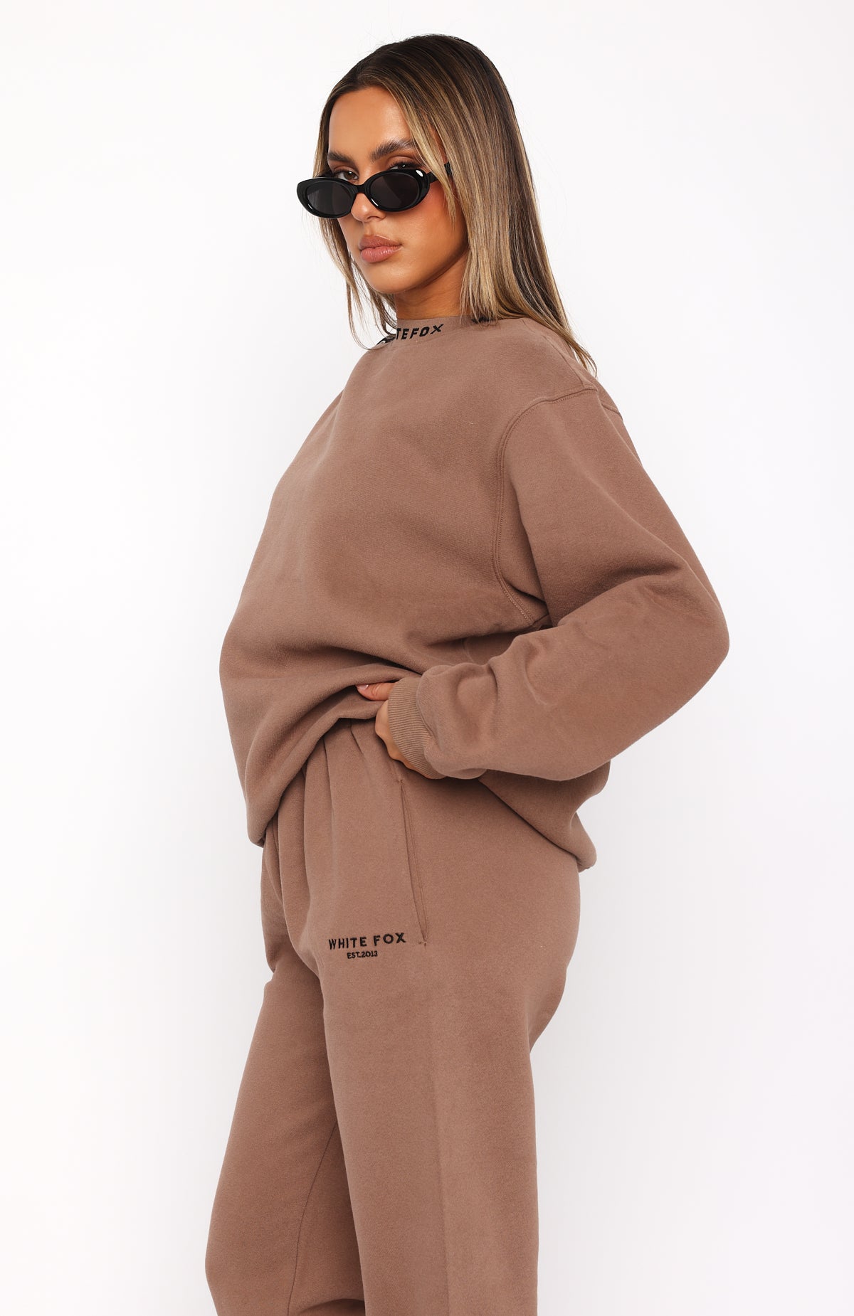 Put It On Repeat Oversized Sweater Mocha