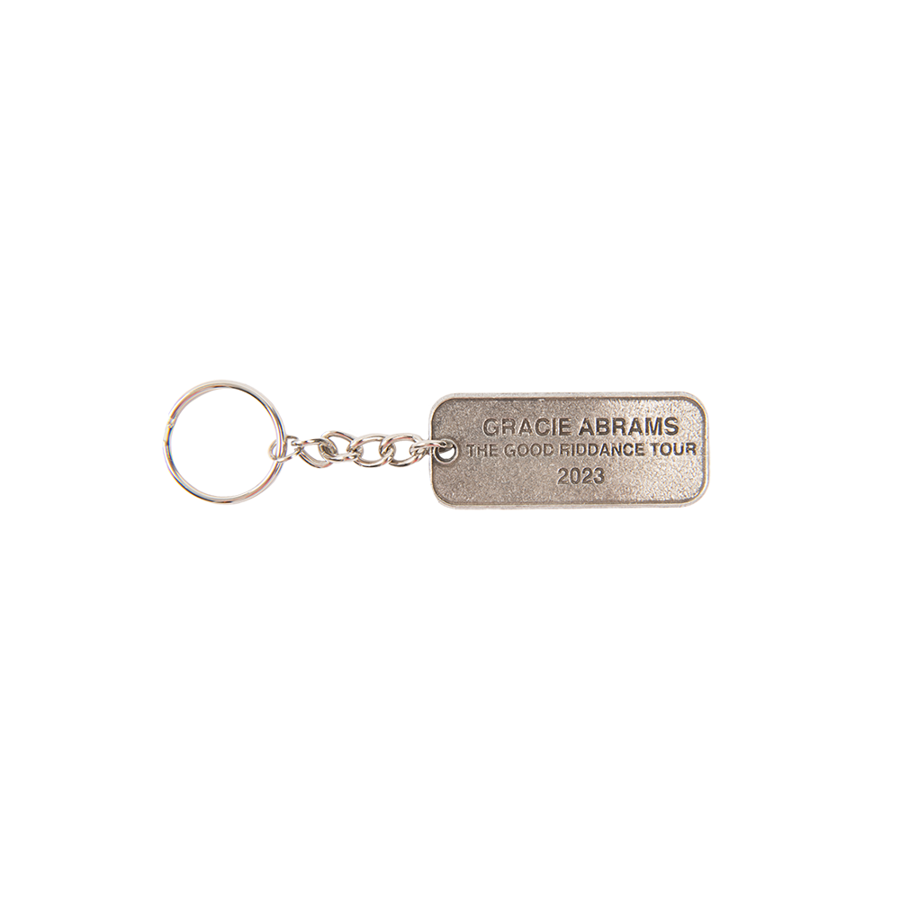 Gracie Abrams Good Riddance Tour Keychain