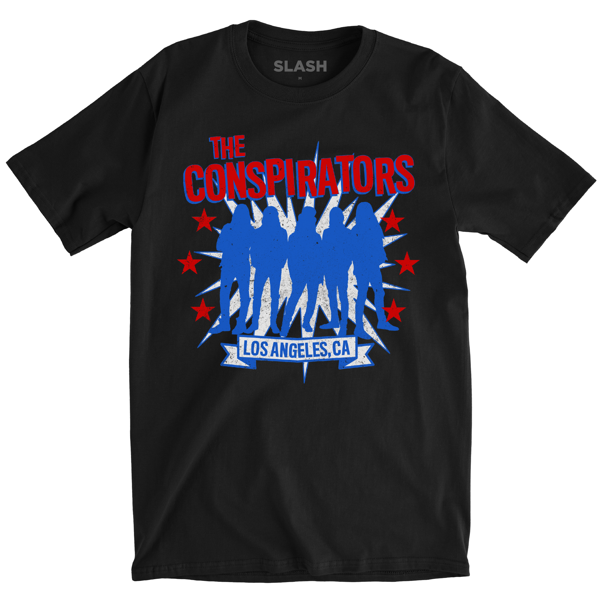 Slash Conspirators Burst Black T-Shirt