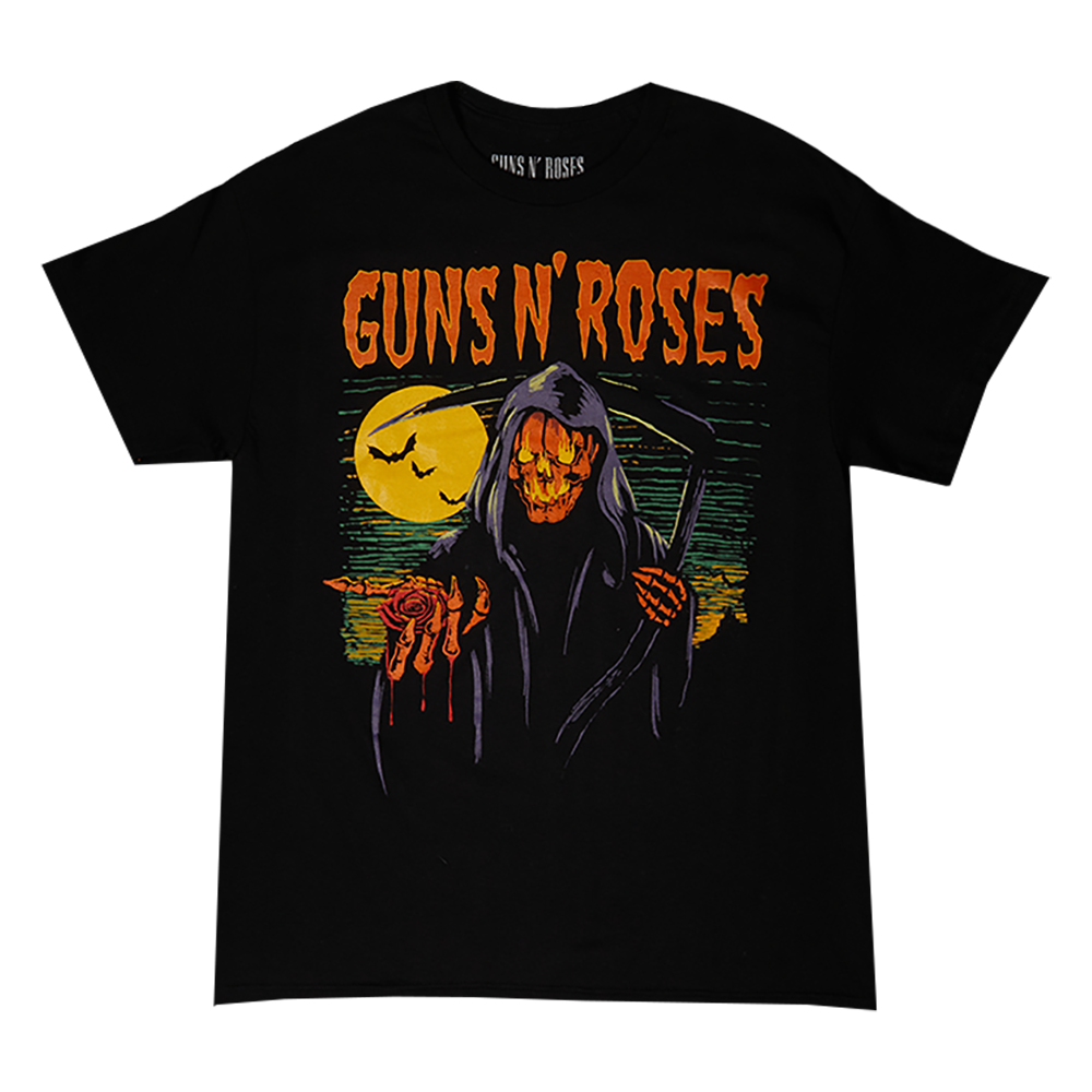 Guns N' Roses Reaper Rose Glow T-Shirt