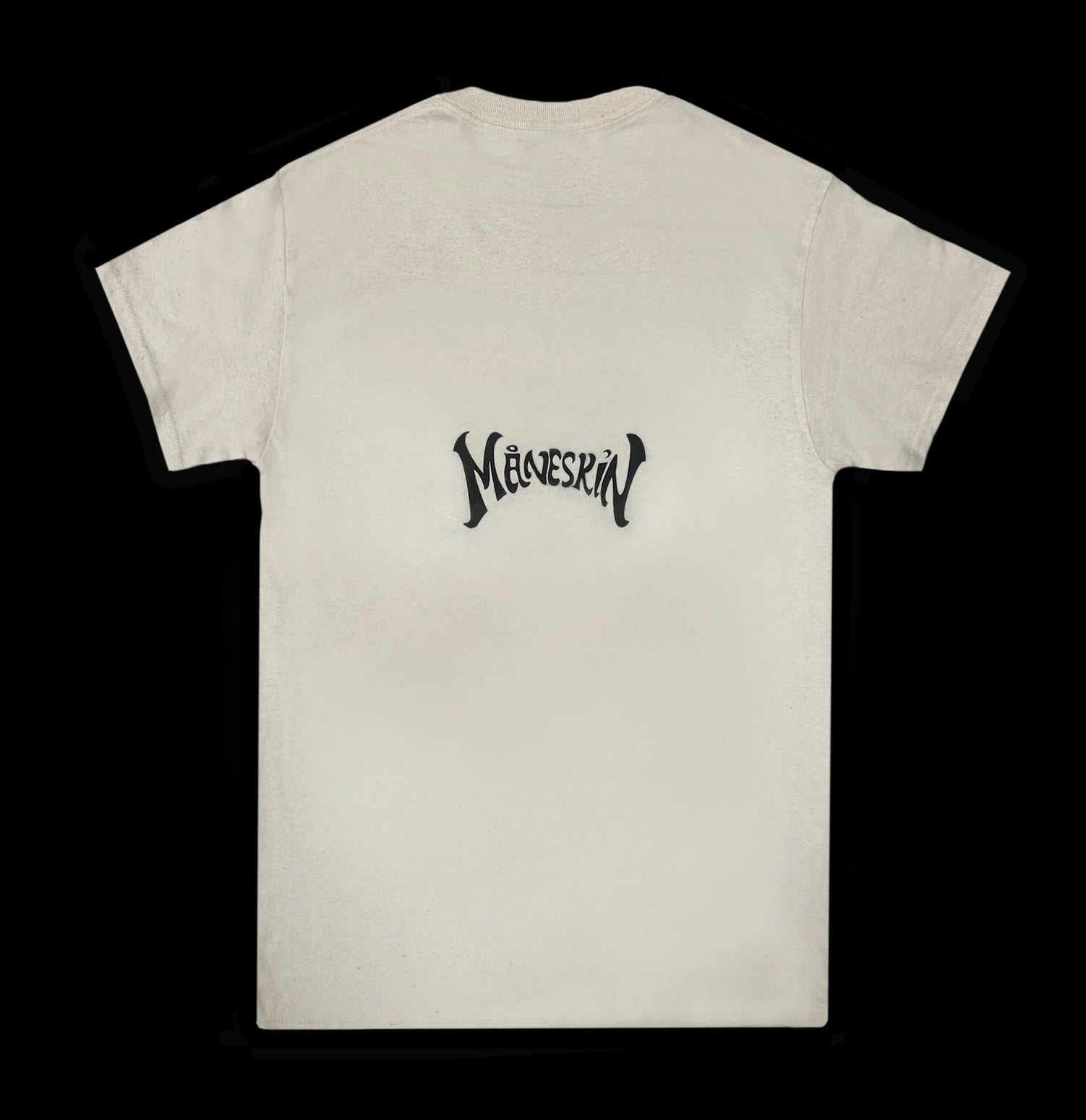 Mneskin  Fisheye Faces Cotton White T-Shirt