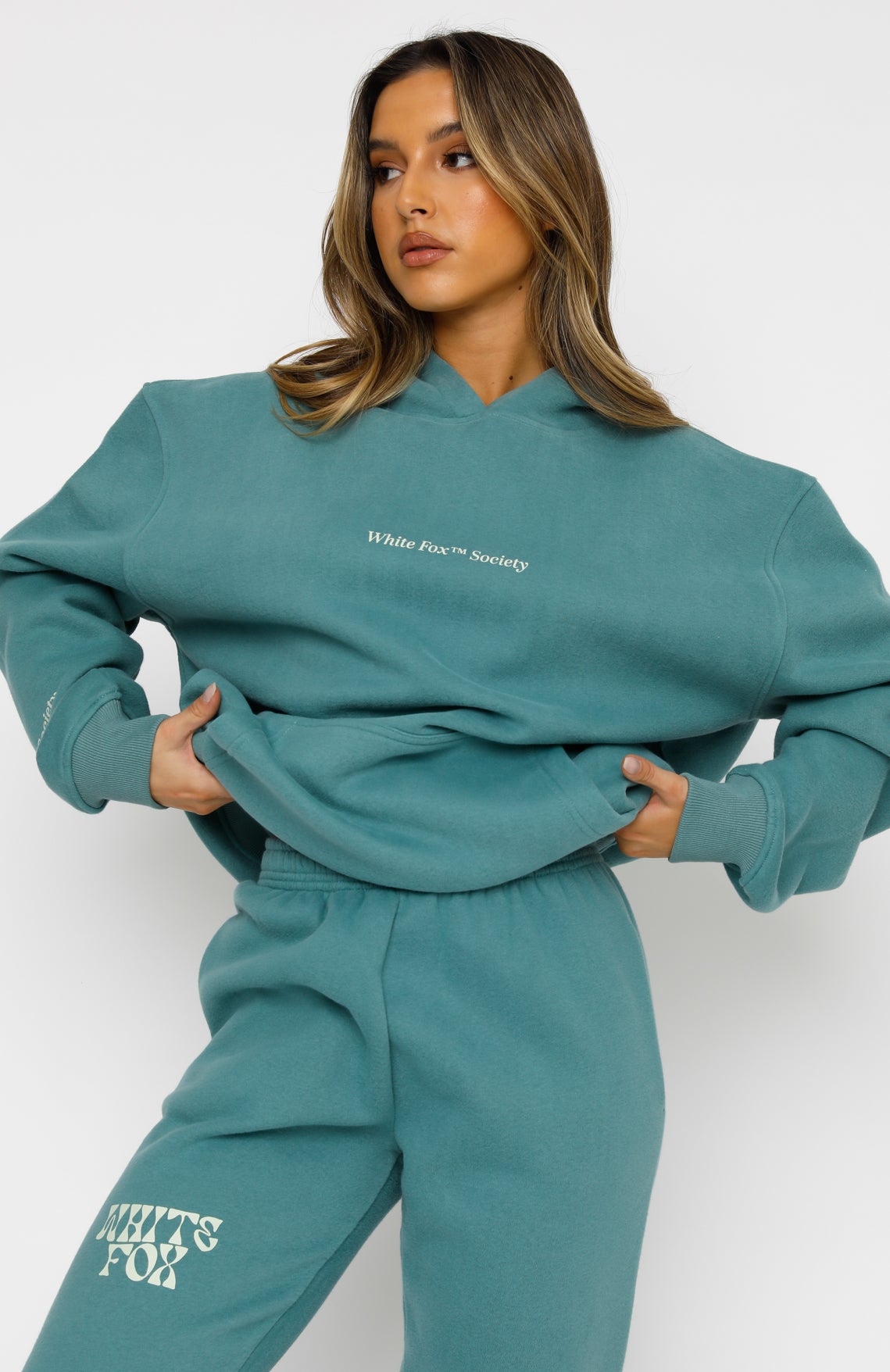 Heartbreak Hotel Hoodie Teal