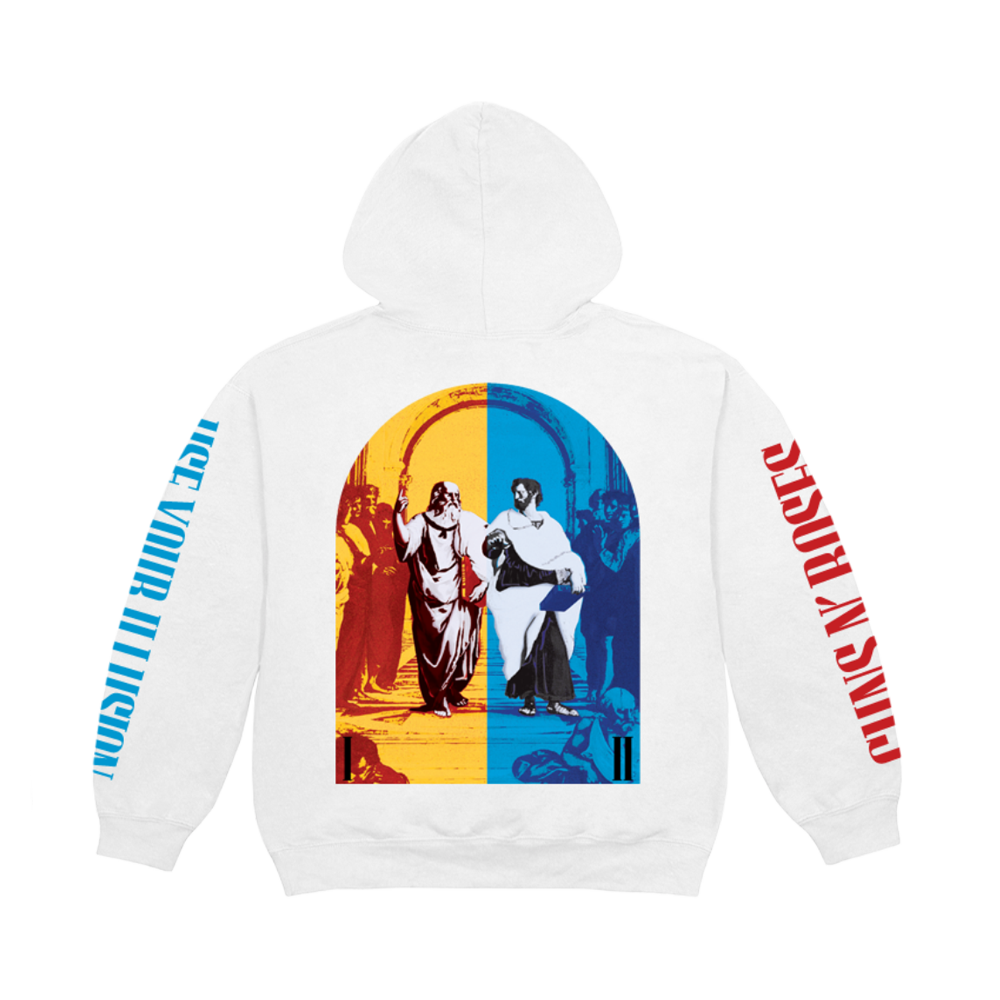 Guns N' Roses Use Your Illusion White Hoodie