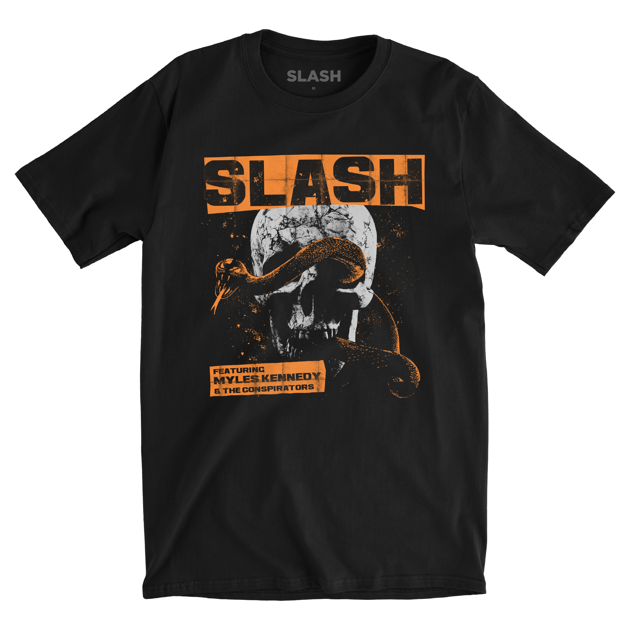 Slash Snake Eye Black T-Shirt