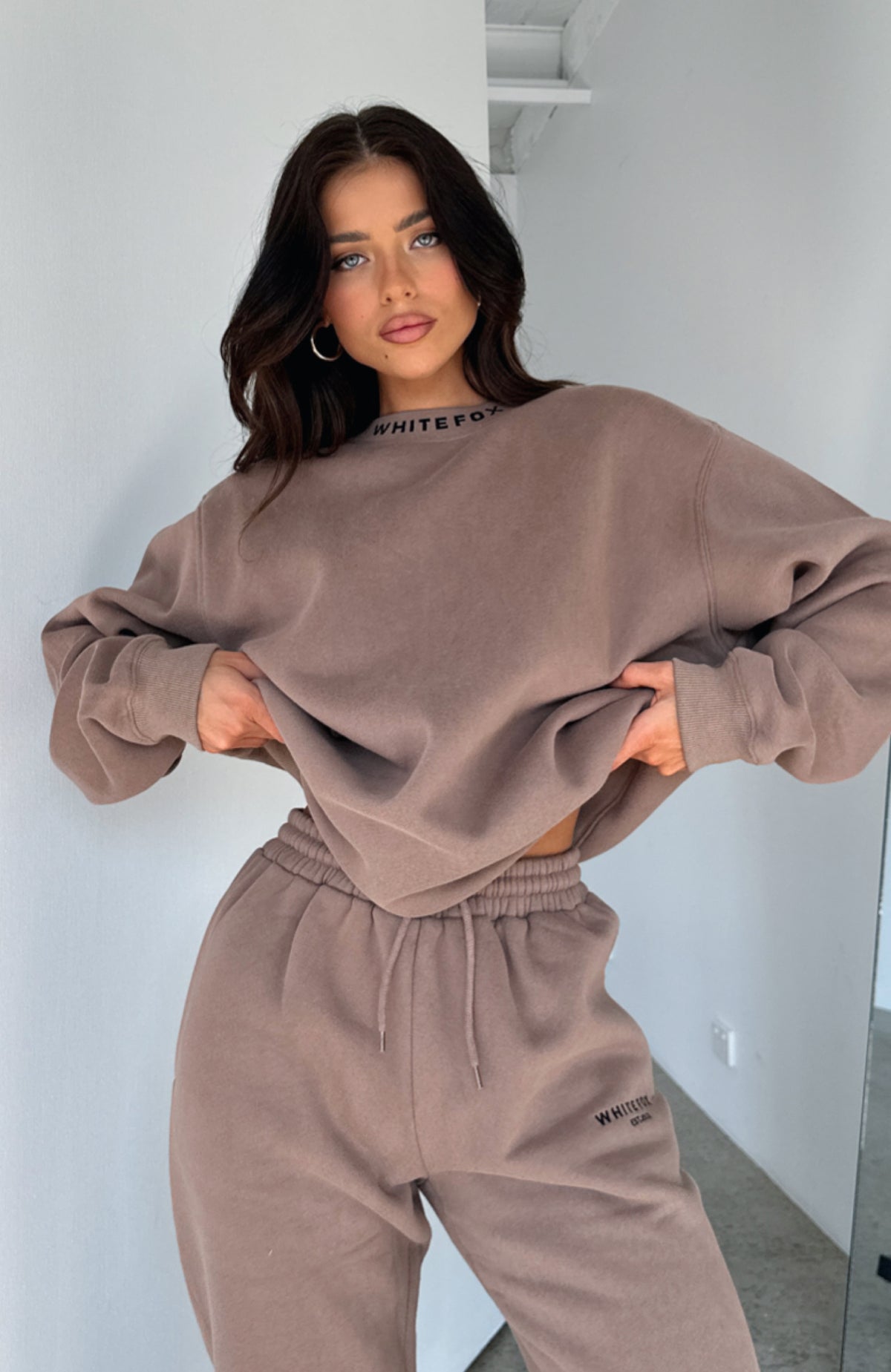 Put It On Repeat Oversized Sweater Mocha