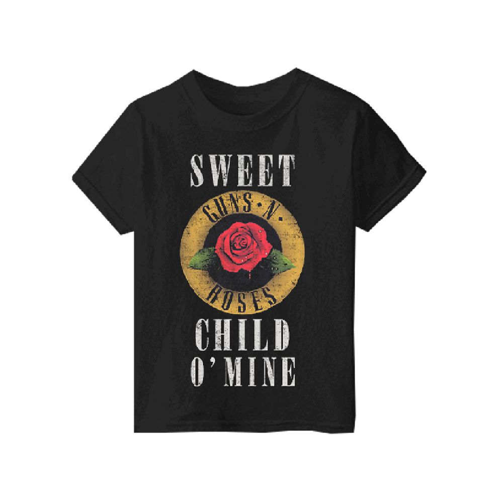Guns N' Roses Sweet Child O' Mine  Black T-Shirt