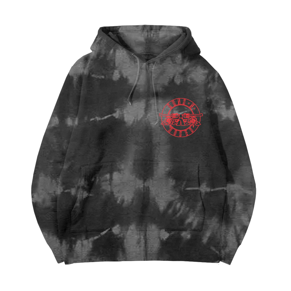 Guns N' Roses Tie Dye Hoodie