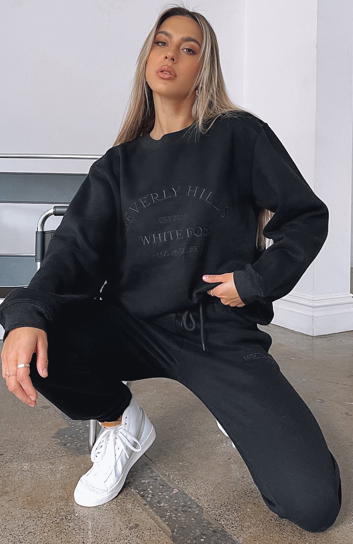 Best Of Both Oversized Sweater Black