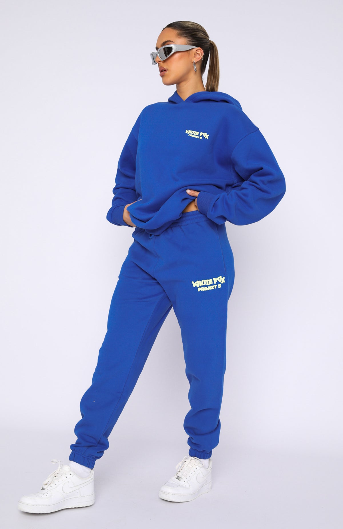 Project 5 Oversized Hoodie Cobalt