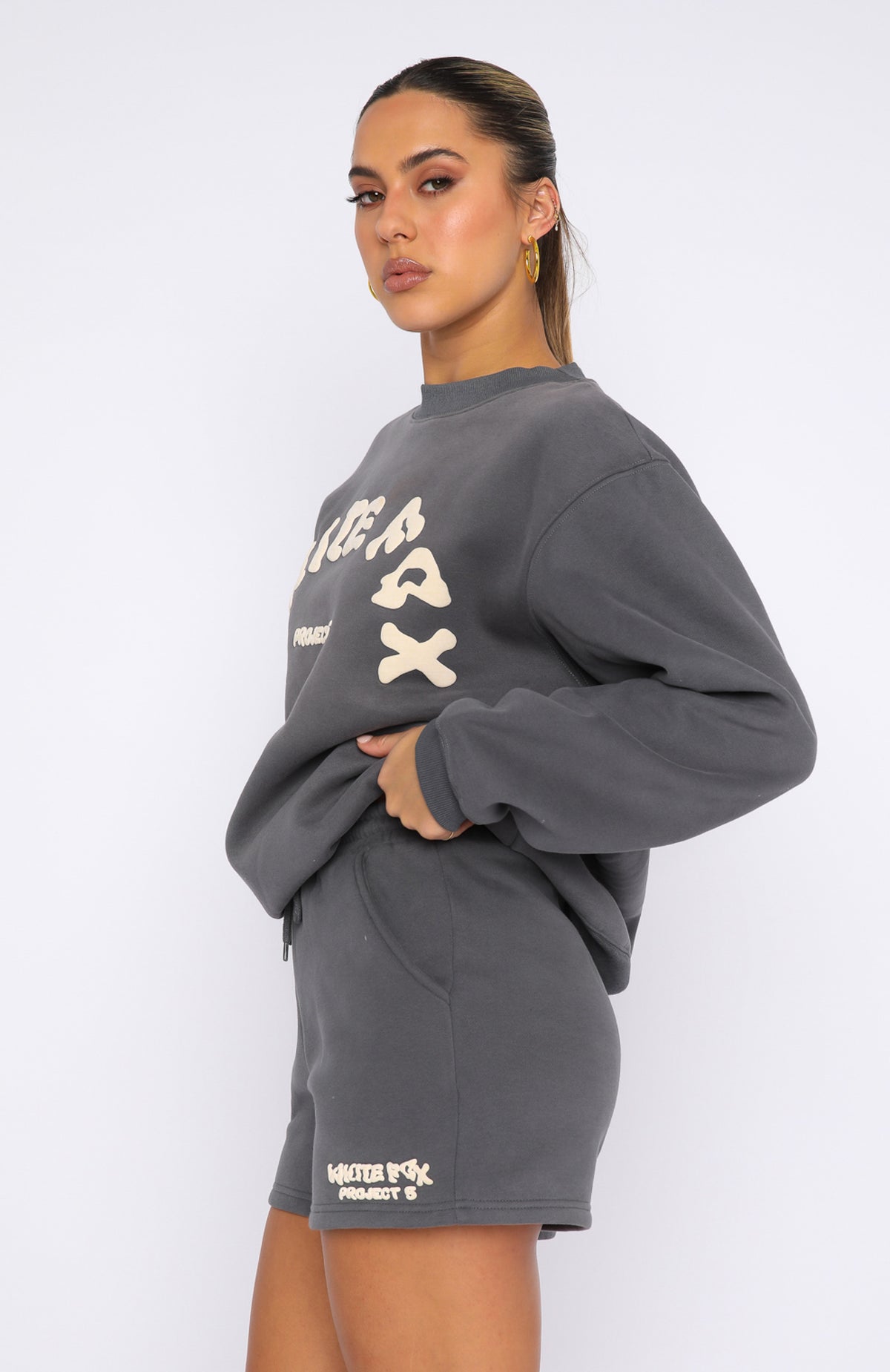 Project 5 Oversized Sweater Volcanic