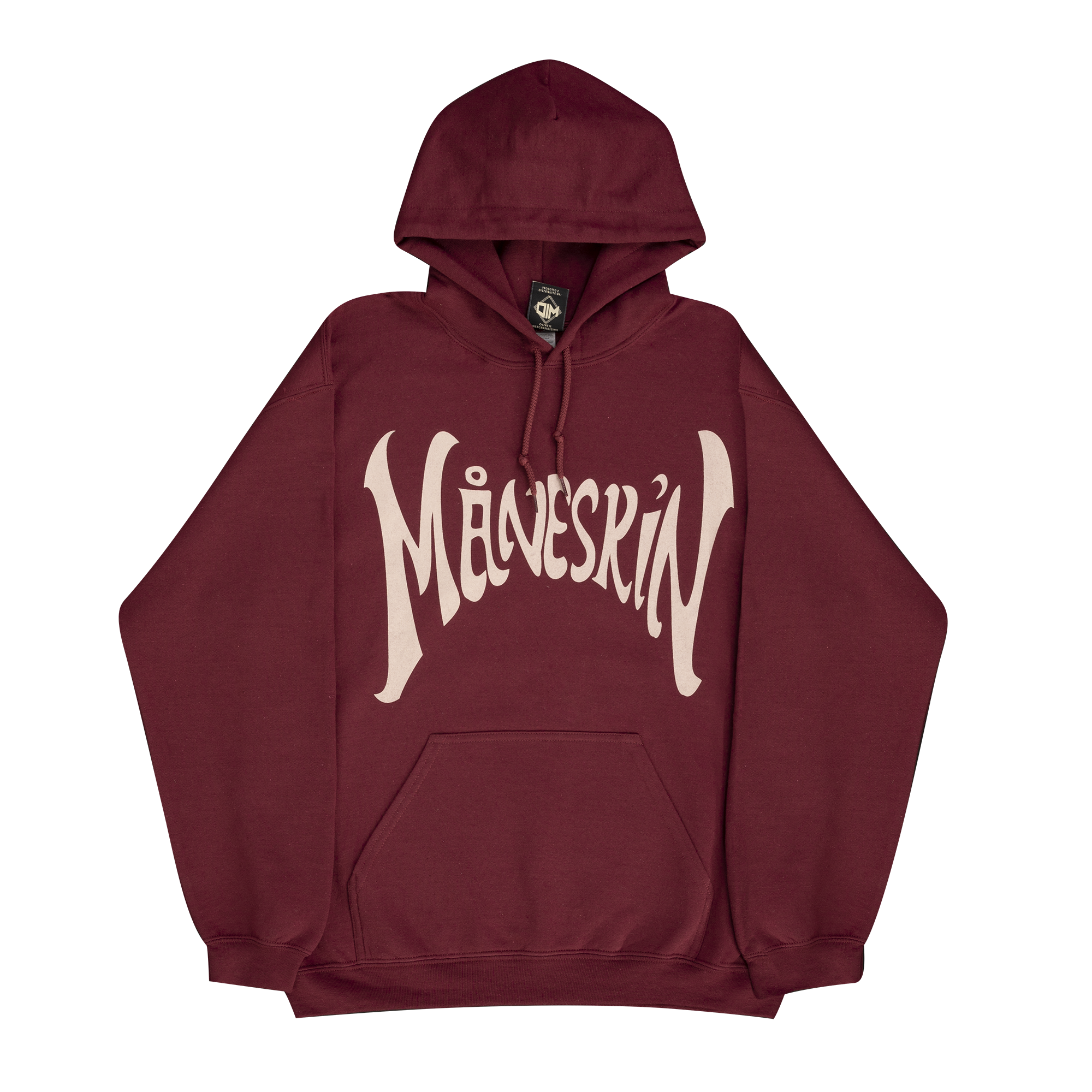 Mneskin  Zitti e Buoni Bordeaux Hoodie