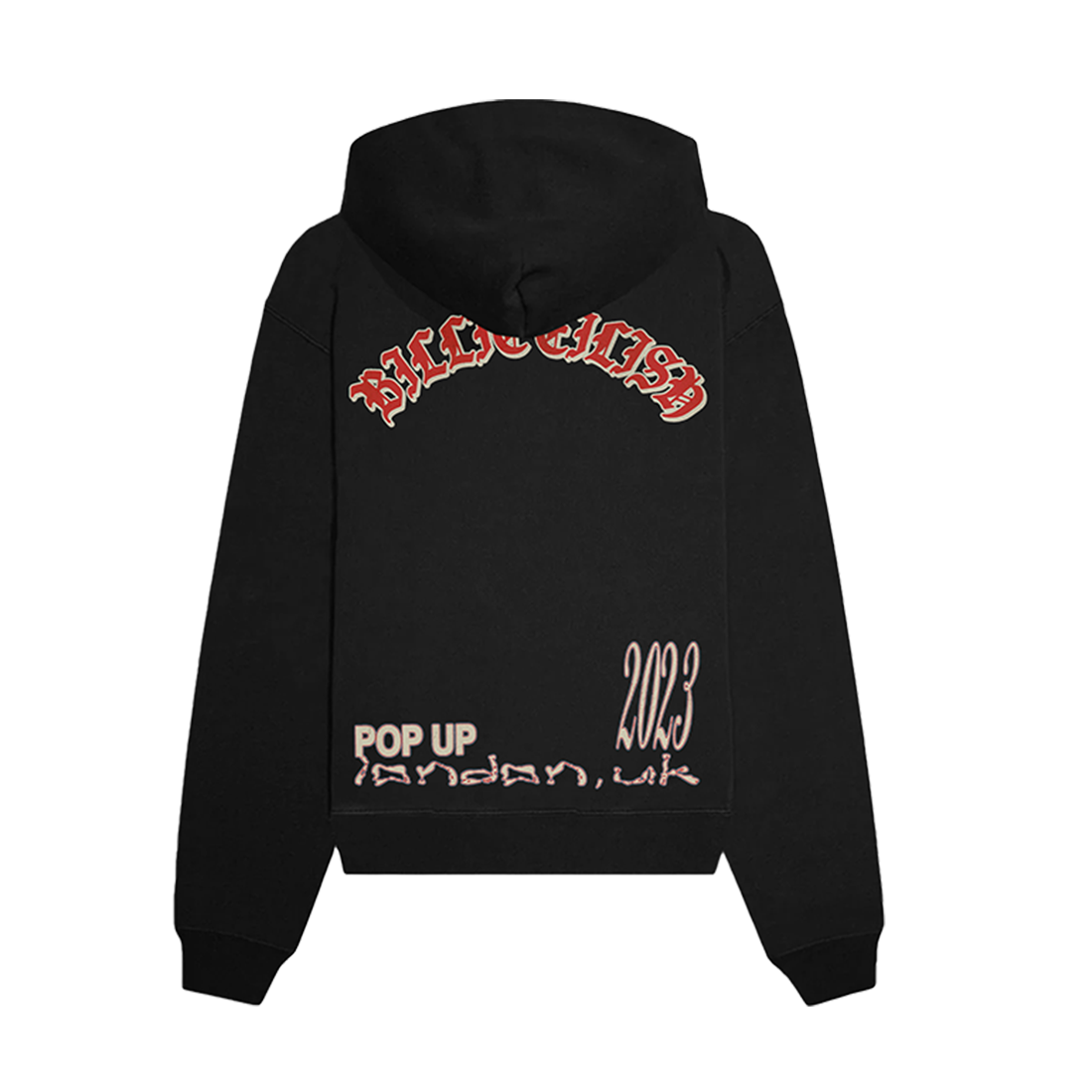 Billie Eilish Starburst Black Hoodie