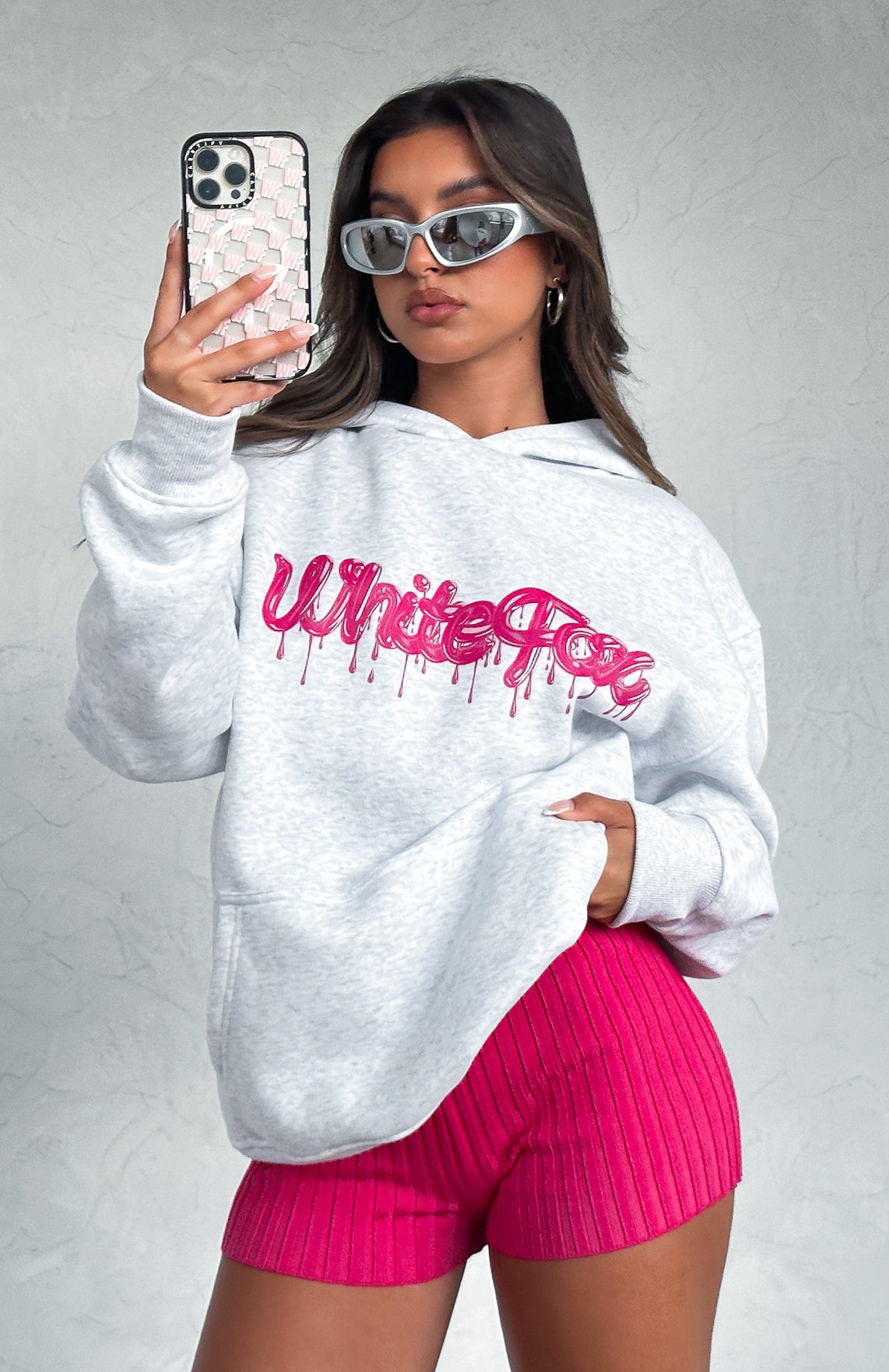 New Generation Oversized Hoodie Grey Marle